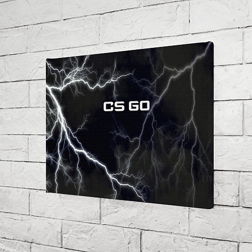 Картина прямоугольная CS GO / 3D-принт – фото 3