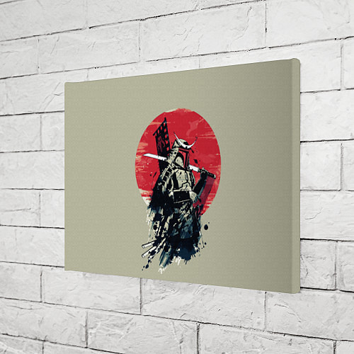 Картина прямоугольная Samurai man / 3D-принт – фото 3