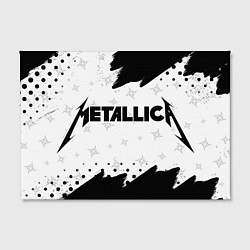 Холст прямоугольный METALLICA МЕТАЛЛИКА, цвет: 3D-принт — фото 2