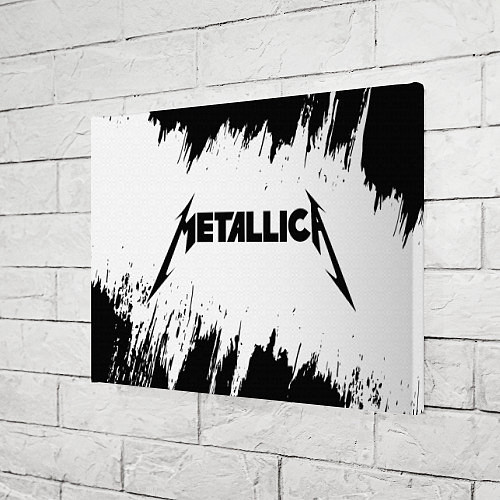 Картина прямоугольная METALLICA МЕТАЛЛИКА / 3D-принт – фото 3