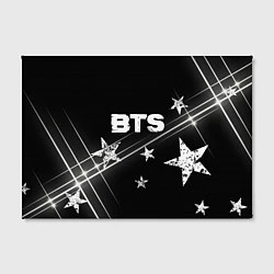 Холст прямоугольный BTS бойбенд Stars, цвет: 3D-принт — фото 2