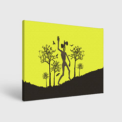 Холст прямоугольный Siren Head, цвет: 3D-принт