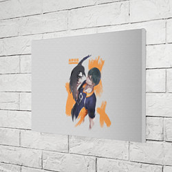 Холст прямоугольный Кагеяма Тобио, цвет: 3D-принт — фото 2