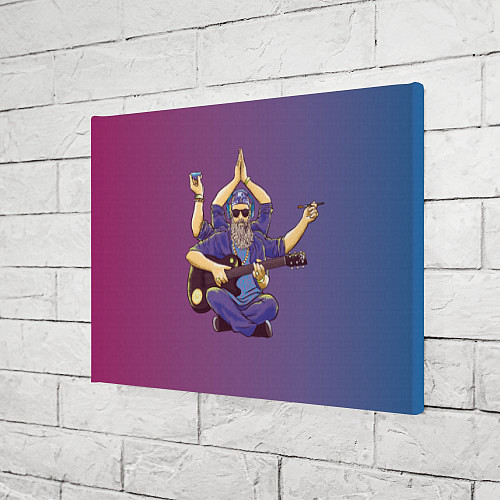 Картина прямоугольная БГ многорукий / 3D-принт – фото 3