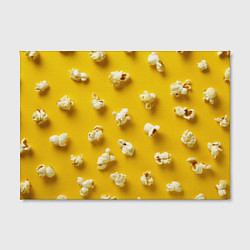 Холст прямоугольный Попкорн, цвет: 3D-принт — фото 2