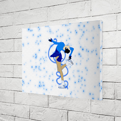 Картина прямоугольная Фигурное катание / 3D-принт – фото 3
