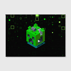 Холст прямоугольный Minecraft, цвет: 3D-принт — фото 2