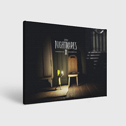 Холст прямоугольный Little Nightmares 2, цвет: 3D-принт