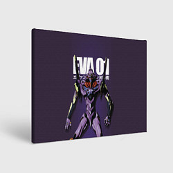 Холст прямоугольный EVA-01, цвет: 3D-принт