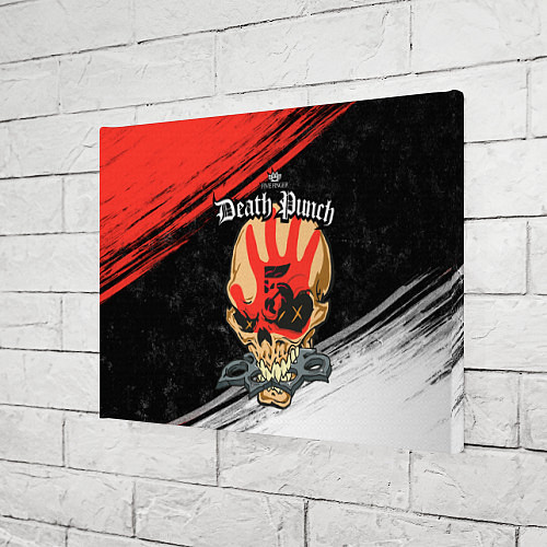 Картина прямоугольная Five Finger Death Punch 7 / 3D-принт – фото 3