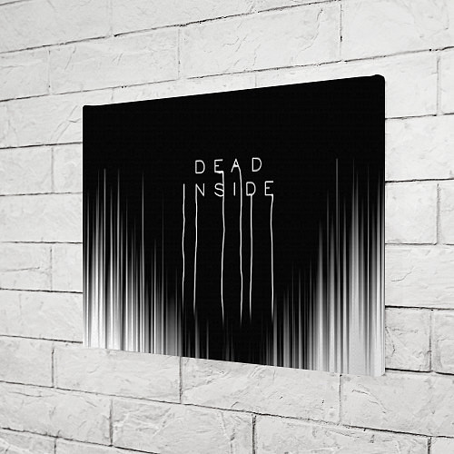 Картина прямоугольная DEAD INSIDE DEATH STRANDING / 3D-принт – фото 3