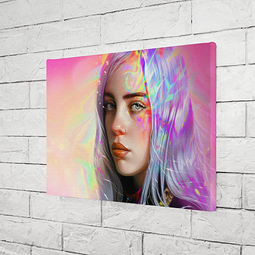 Картина прямоугольная Billie Eilish / 3D-принт – фото 3