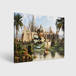 Холст прямоугольный Принц Персии классика, цвет: 3D-принт