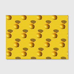 Холст прямоугольный Летние лимоны, цвет: 3D-принт — фото 2