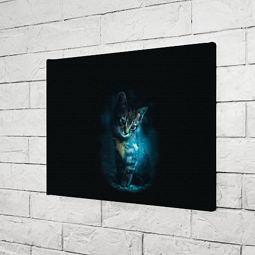Картина прямоугольная Красивый кот / 3D-принт – фото 3