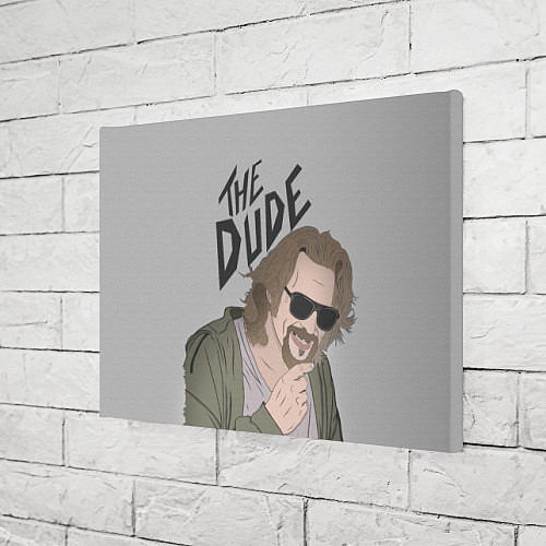 Картина прямоугольная The Dude / 3D-принт – фото 3