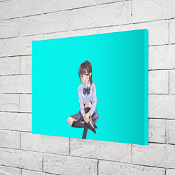 Холст прямоугольный Anime girl, цвет: 3D-принт — фото 2