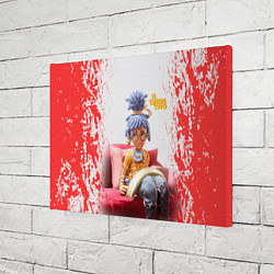 Холст прямоугольный It takes two mini logo, цвет: 3D-принт — фото 2