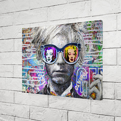 Картина прямоугольная Andy Warhol Энди Уорхол / 3D-принт – фото 3