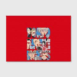 Холст прямоугольный Tokyo Revengers Токийские мстители Poster Z, цвет: 3D-принт — фото 2