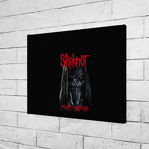 Картина прямоугольная MICK THOMPSON SLIPKNOT СЛИПКНОТ Z / 3D-принт – фото 3