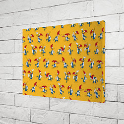 Холст прямоугольный Такой разный Дятел Вуди, цвет: 3D-принт — фото 2