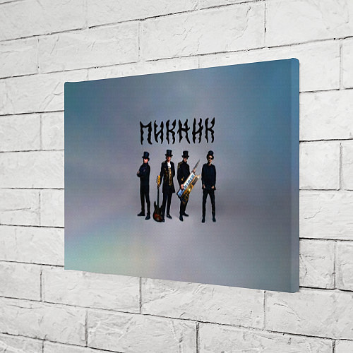 Картина прямоугольная Пикник группа / 3D-принт – фото 3