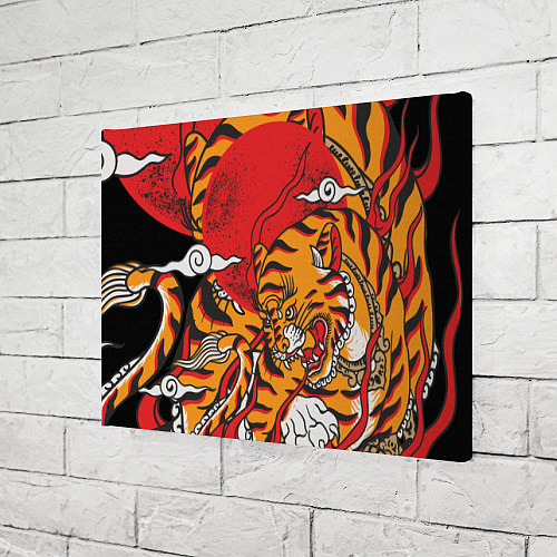 Картина прямоугольная Год тигра / 3D-принт – фото 3