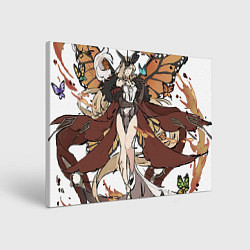 Холст прямоугольный Синьора в деле, цвет: 3D-принт