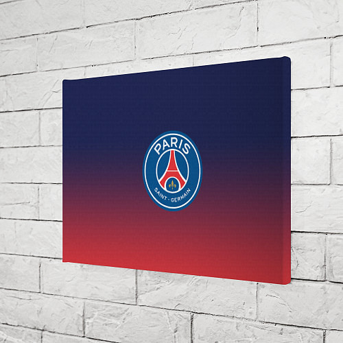 Картина прямоугольная PSG ПСЖ PARIS SAINT GERMAIN / 3D-принт – фото 3