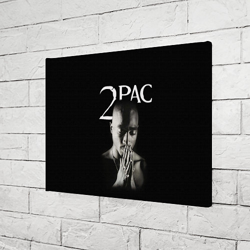 Картина прямоугольная TUPAC / 3D-принт – фото 3