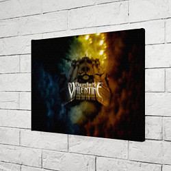 Холст прямоугольный Scream Aim Fire - Bullet For My Valentine, цвет: 3D-принт — фото 2