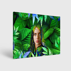 Холст прямоугольный BILLIE EILISH БИЛЛИ АЙЛИШ Z, цвет: 3D-принт