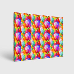Холст прямоугольный Воздушные Шары, цвет: 3D-принт