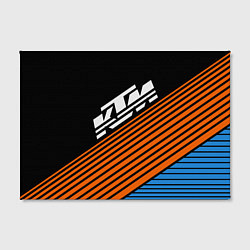 Холст прямоугольный KTM КТМ Z, цвет: 3D-принт — фото 2