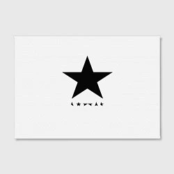 Холст прямоугольный Blackstar - David Bowie, цвет: 3D-принт — фото 2
