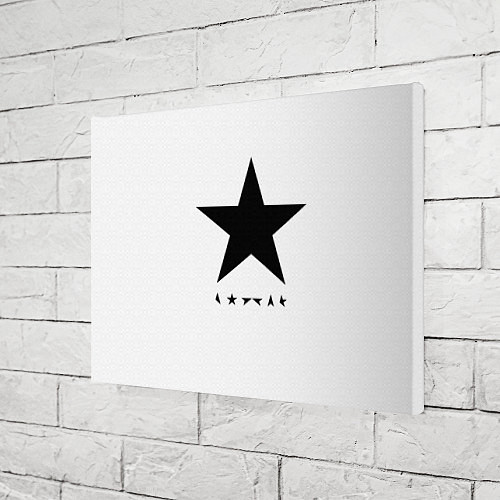 Картина прямоугольная Blackstar - David Bowie / 3D-принт – фото 3