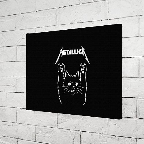 Картина прямоугольная METALLICA МЕТАЛЛИКА / 3D-принт – фото 3