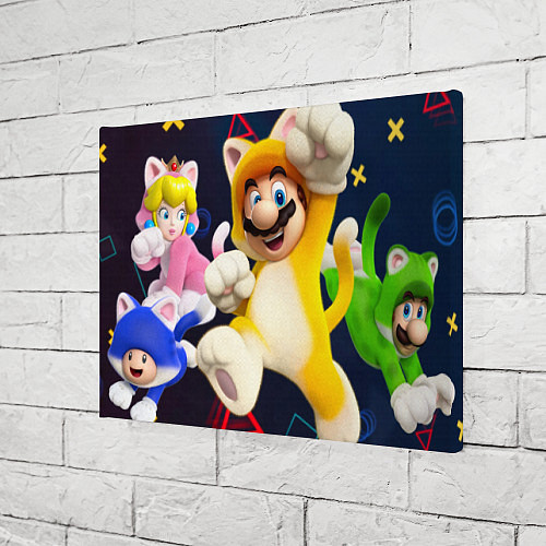 Картина прямоугольная Mario odyssey / 3D-принт – фото 3