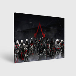 Холст прямоугольный All Assassins, цвет: 3D-принт