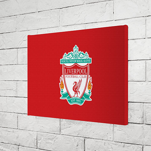 Картина прямоугольная F C LIVERPOOL / 3D-принт – фото 3