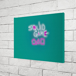Холст прямоугольный Squid game a, цвет: 3D-принт — фото 2