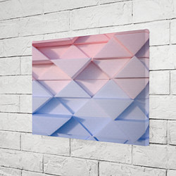 Холст прямоугольный Треугольники для тебя, цвет: 3D-принт — фото 2