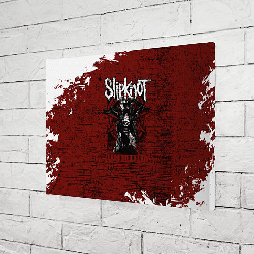 Картина прямоугольная Слипкнот Гранж Slipknot Rock Goat / 3D-принт – фото 3