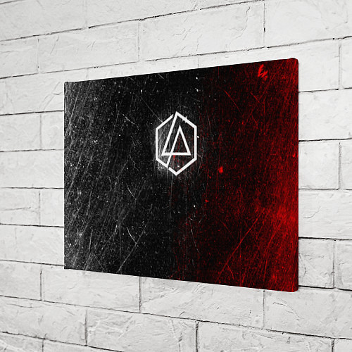 Картина прямоугольная Linkin Park Logo Линкин Парк / 3D-принт – фото 3