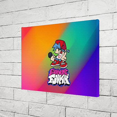 Картина прямоугольная BOYFRIEND FRIDAY NIGHT FUNKIN / 3D-принт – фото 3