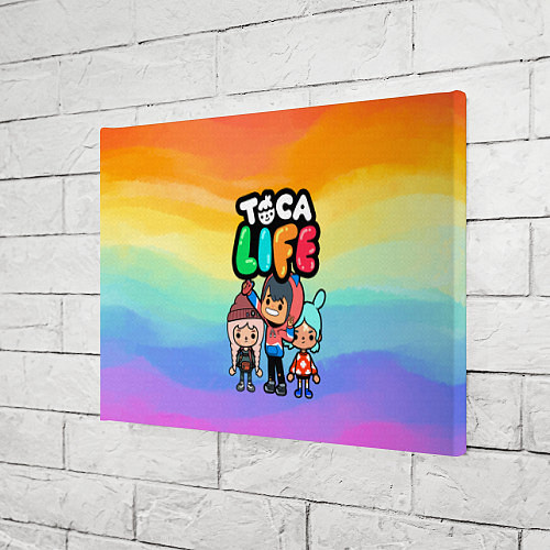 Картина прямоугольная Рита Зик Тока Бока / 3D-принт – фото 3