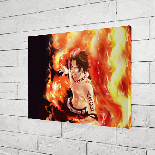 Картина прямоугольная ONE PIECE ASCE HERO / 3D-принт – фото 3