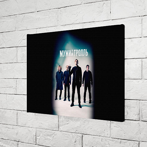 Картина прямоугольная Состав группы Мумий Тролль / 3D-принт – фото 3