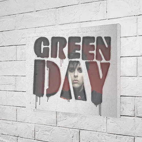 Картина прямоугольная Green day on wall / 3D-принт – фото 3
